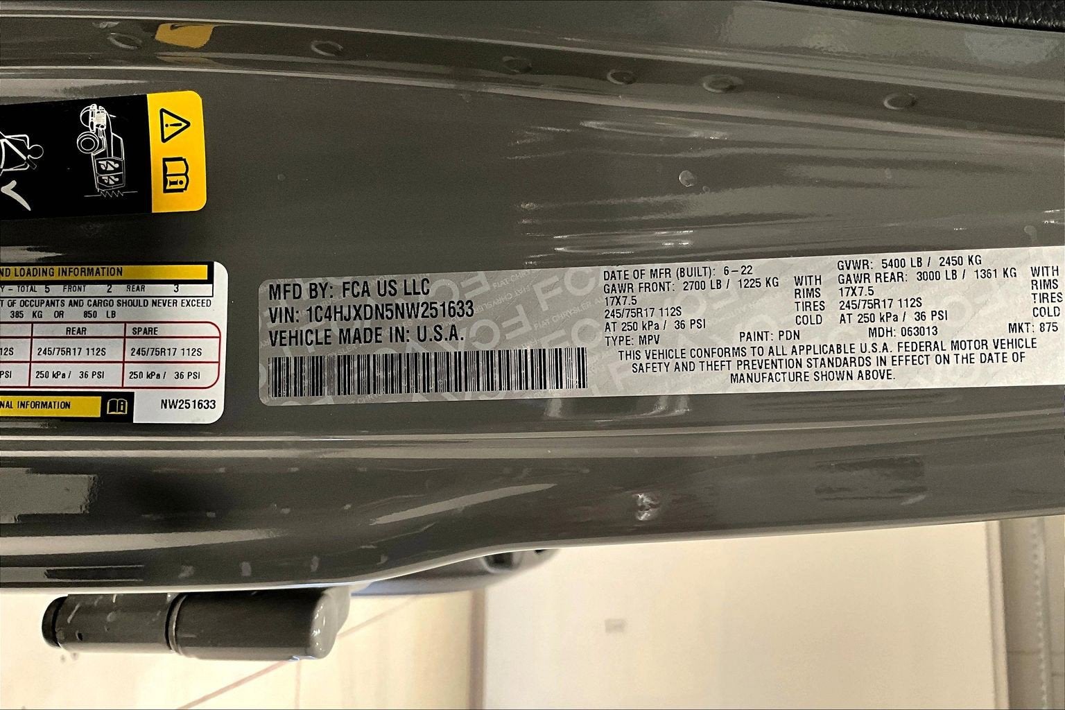 2022 Jeep Wrangler Unlimited Sport S