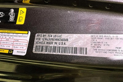 2022 Jeep Wrangler Unlimited Rubicon