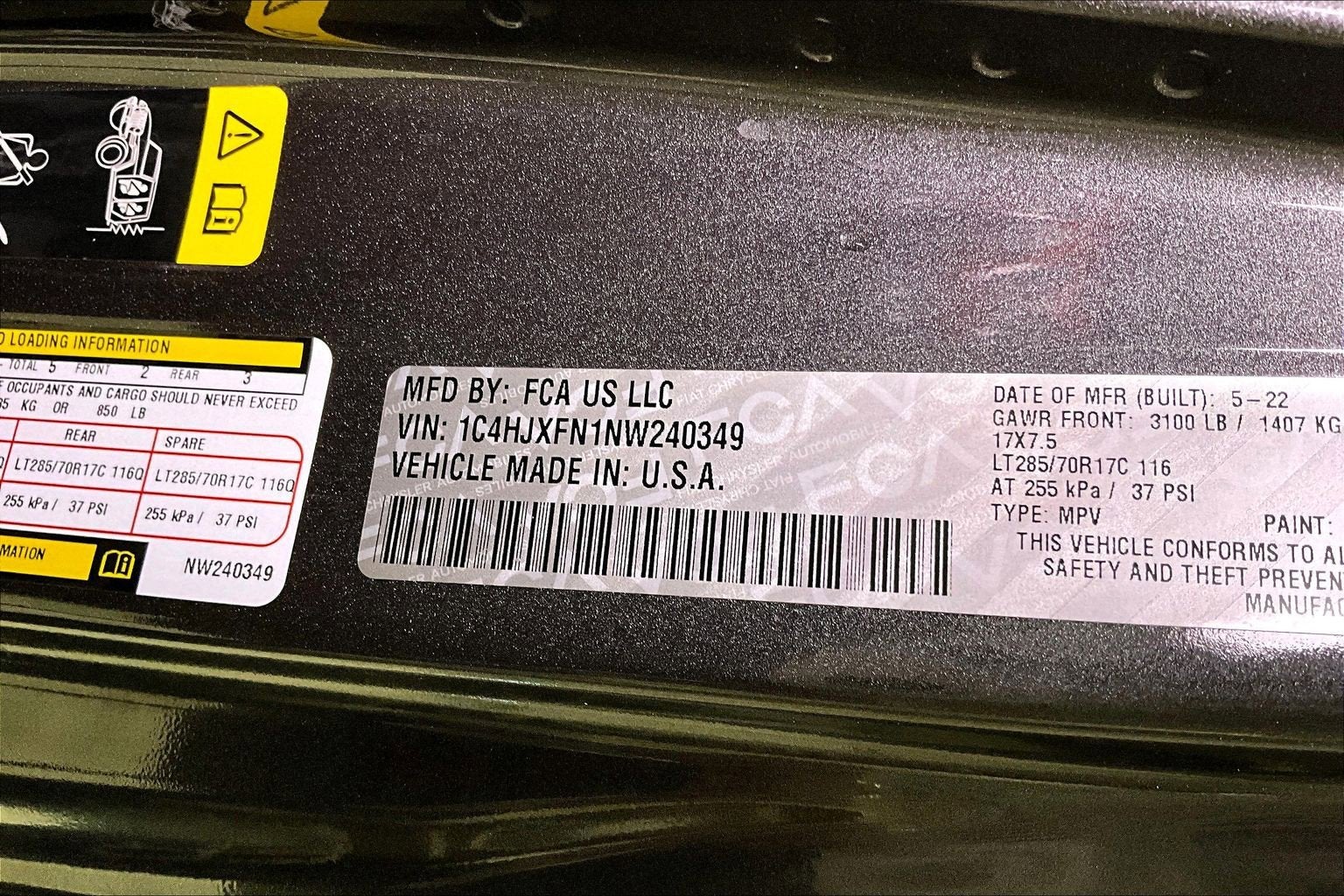 2022 Jeep Wrangler Unlimited Rubicon