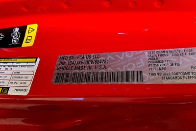 2023 Jeep Wrangler 4xe Sahara