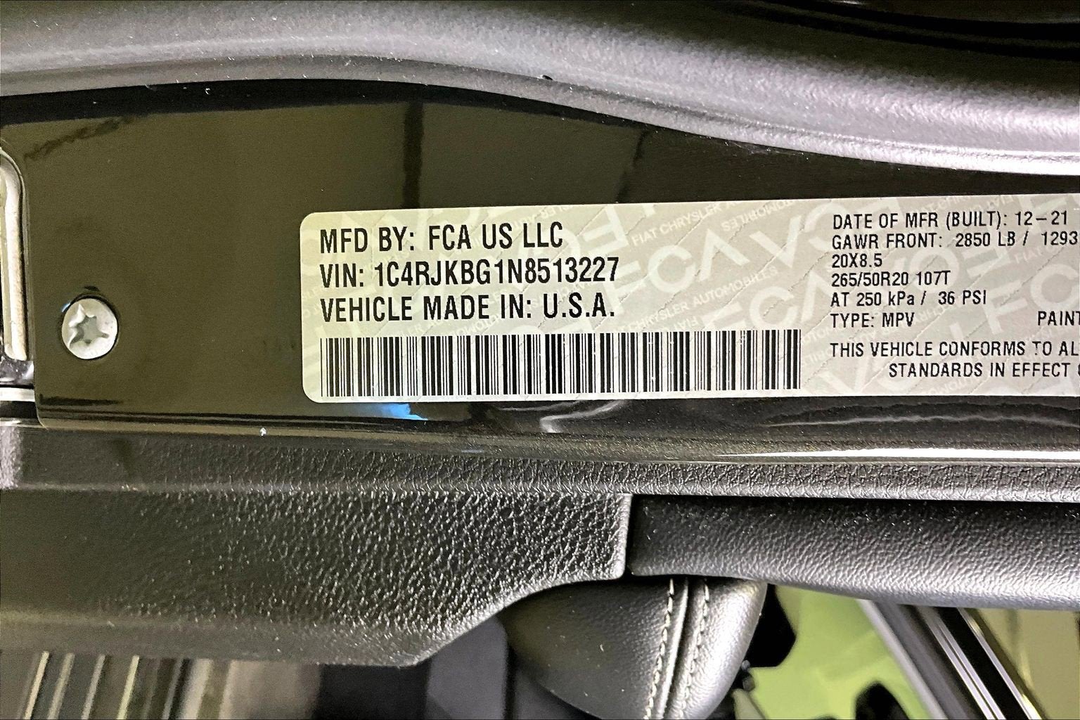 2022 Jeep Grand Cherokee L Limited