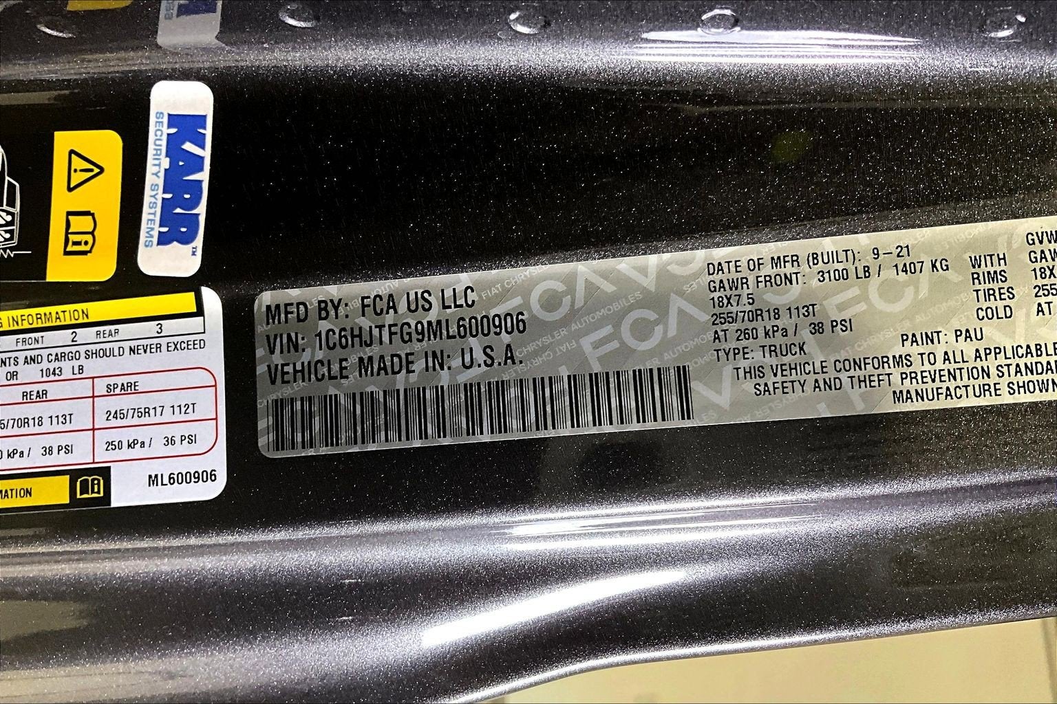 2021 Jeep Gladiator Overland