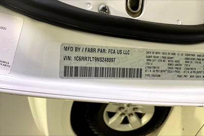 2022 RAM 1500 Classic SLT