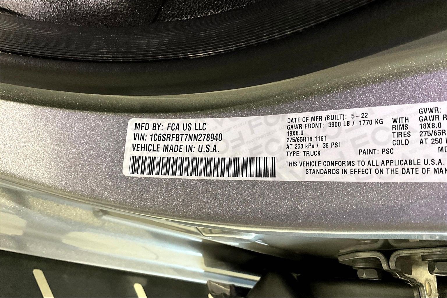 2022 RAM 1500 Big Horn