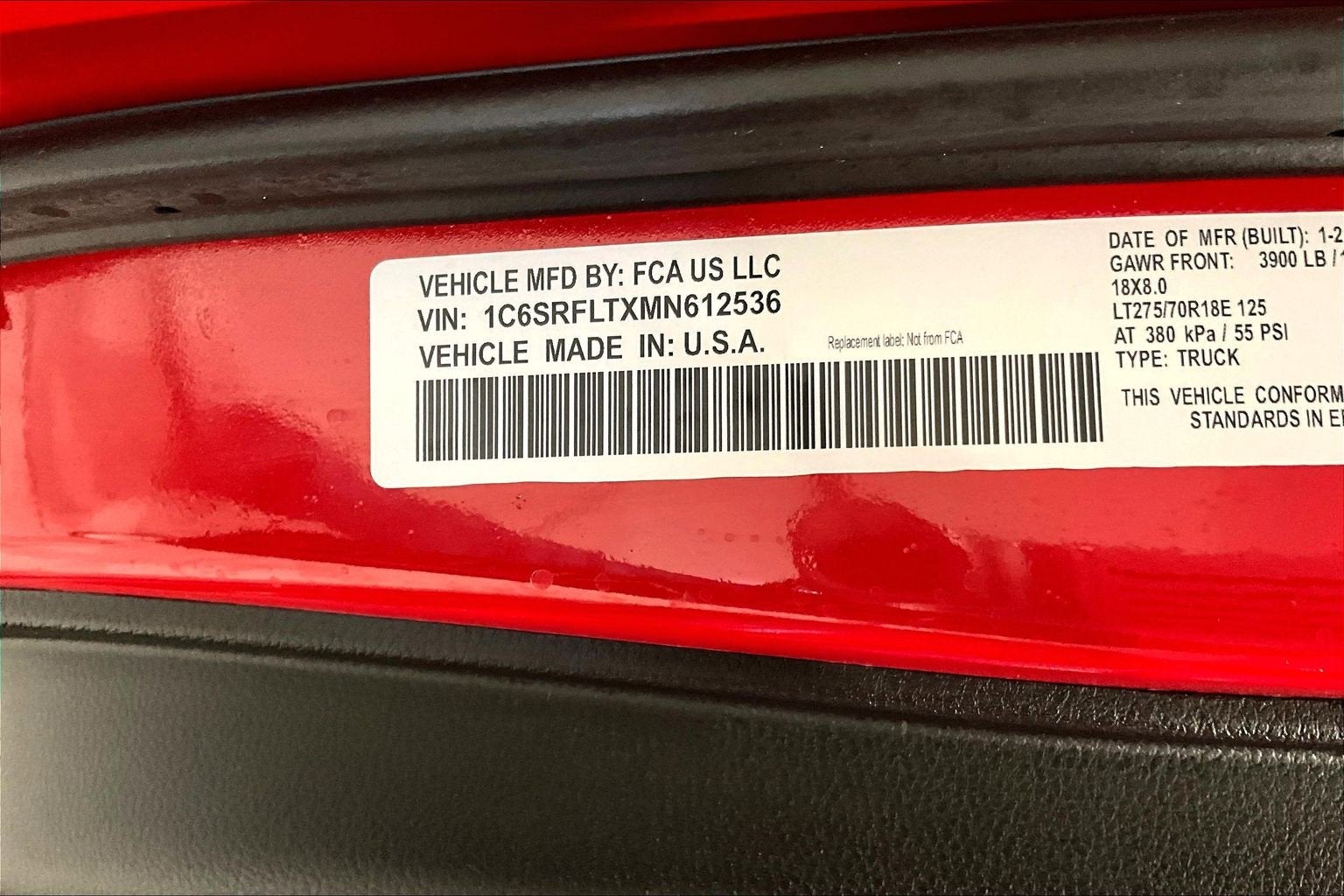 2021 RAM 1500 Rebel