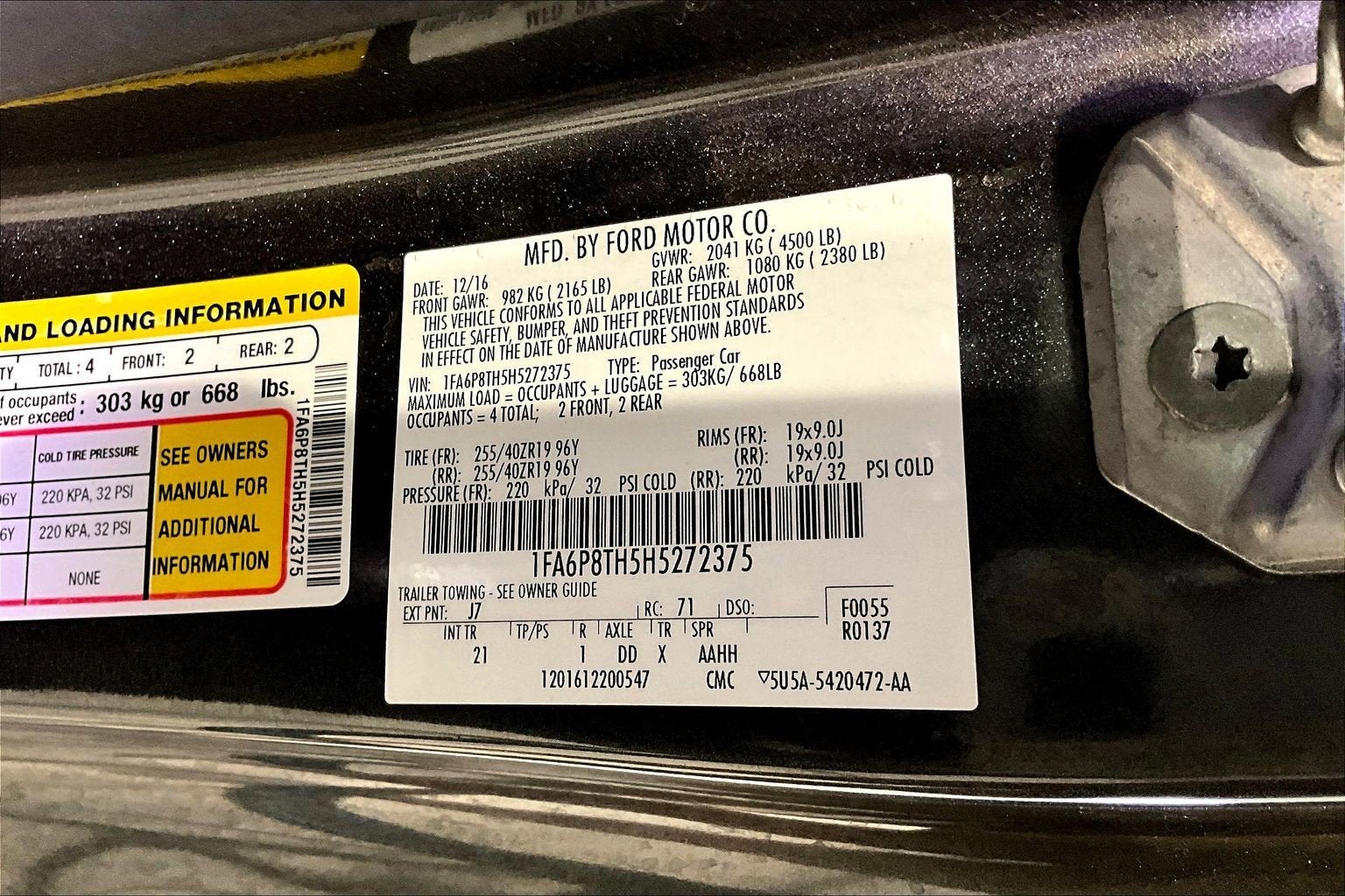 2017 Ford Mustang EcoBoost