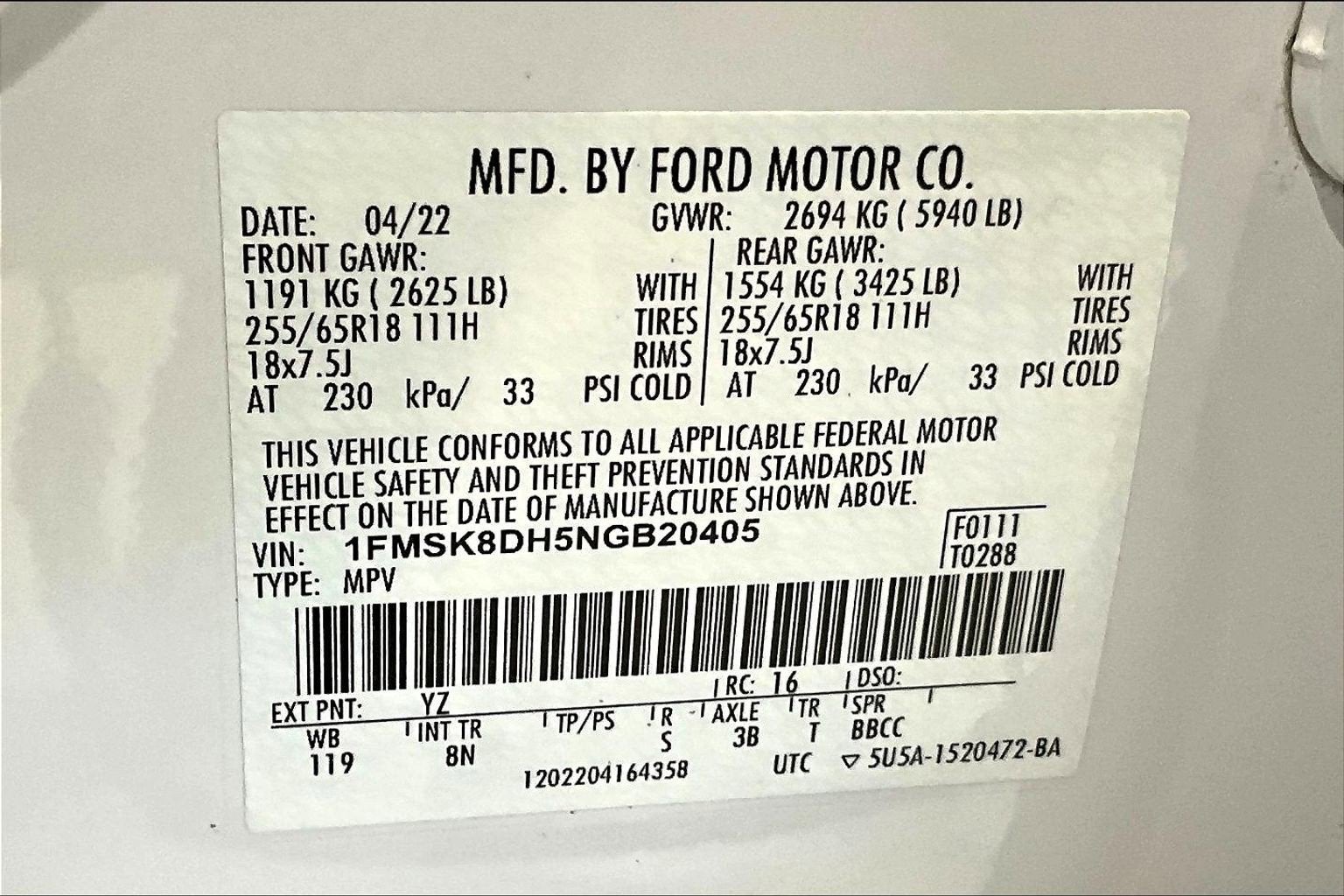 2022 Ford Explorer XLT