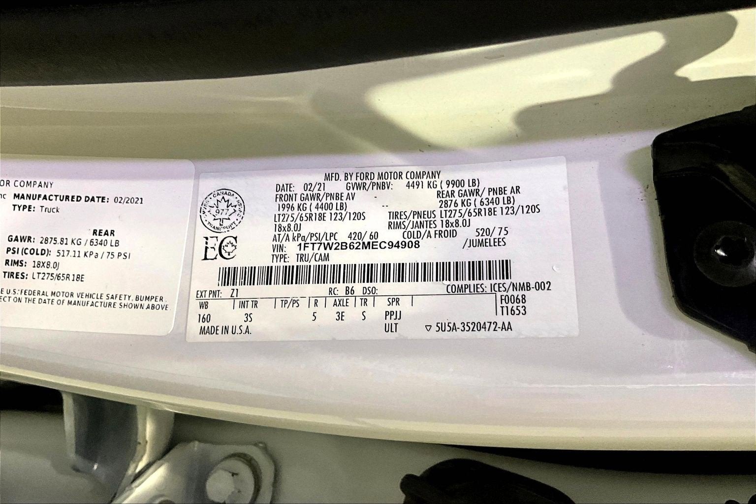 2021 Ford Super Duty F-250 SRW XLT