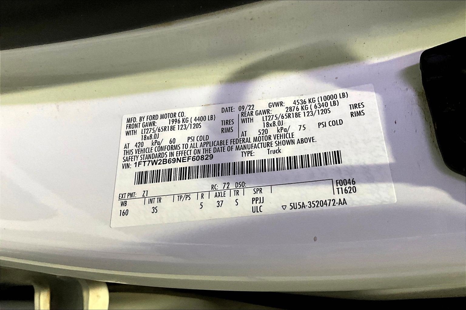 2022 Ford Super Duty F-250 SRW XLT