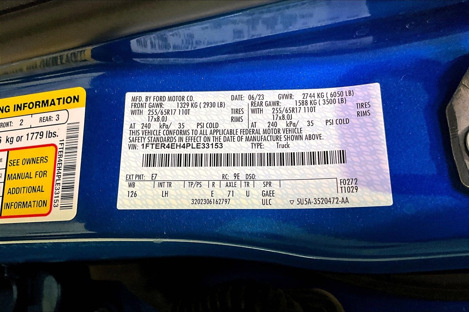 2023 Ford Ranger XL