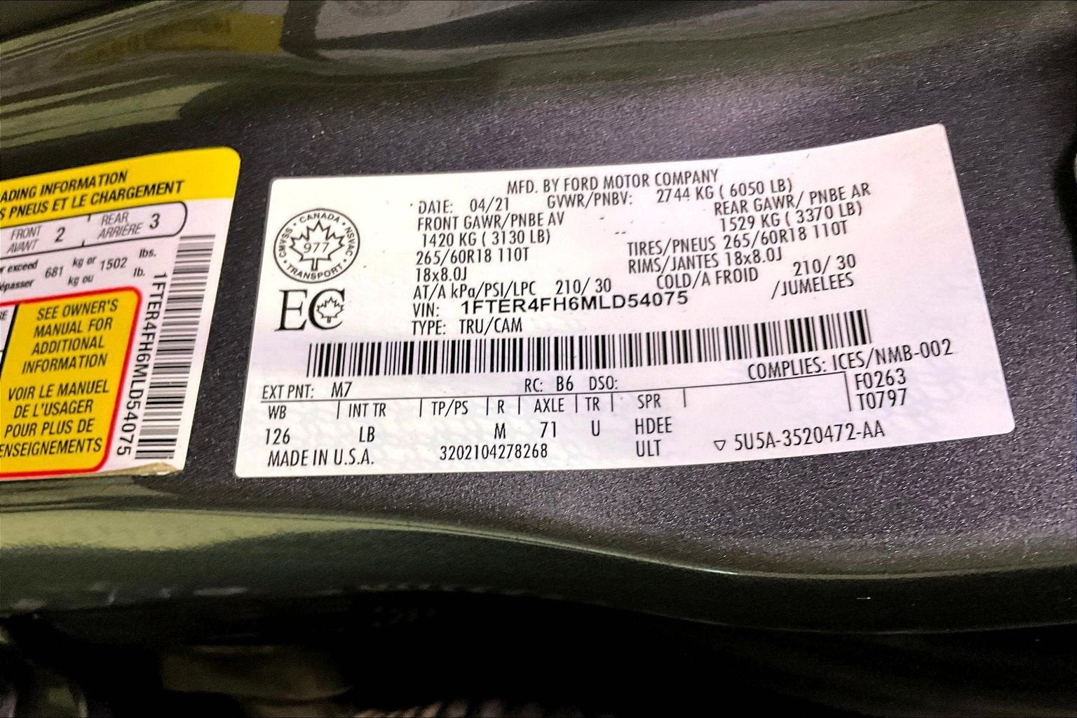 2021 Ford Ranger XLT