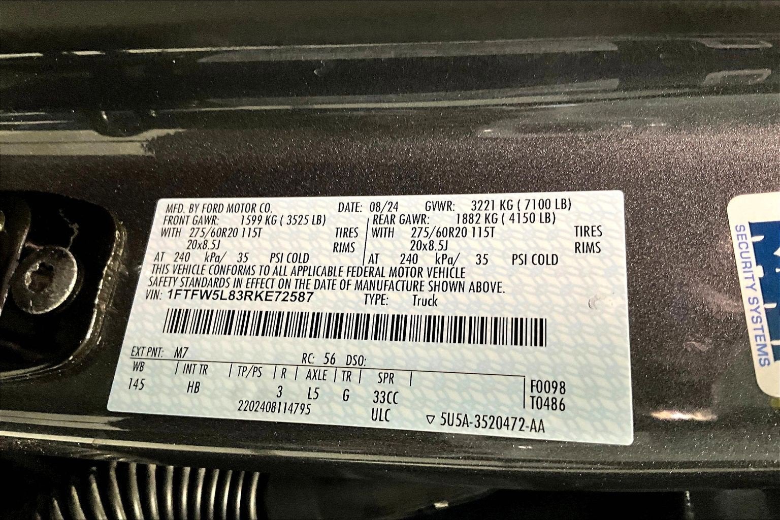 2024 Ford F-150 LARIAT