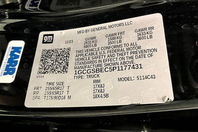 2023 Chevrolet Colorado 2WD Work Truck