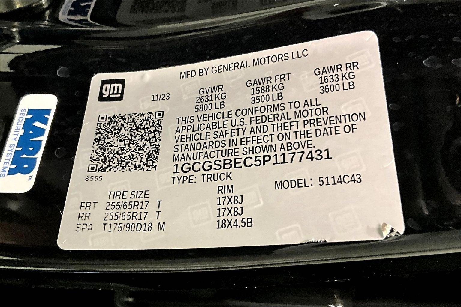 2023 Chevrolet Colorado 2WD Work Truck