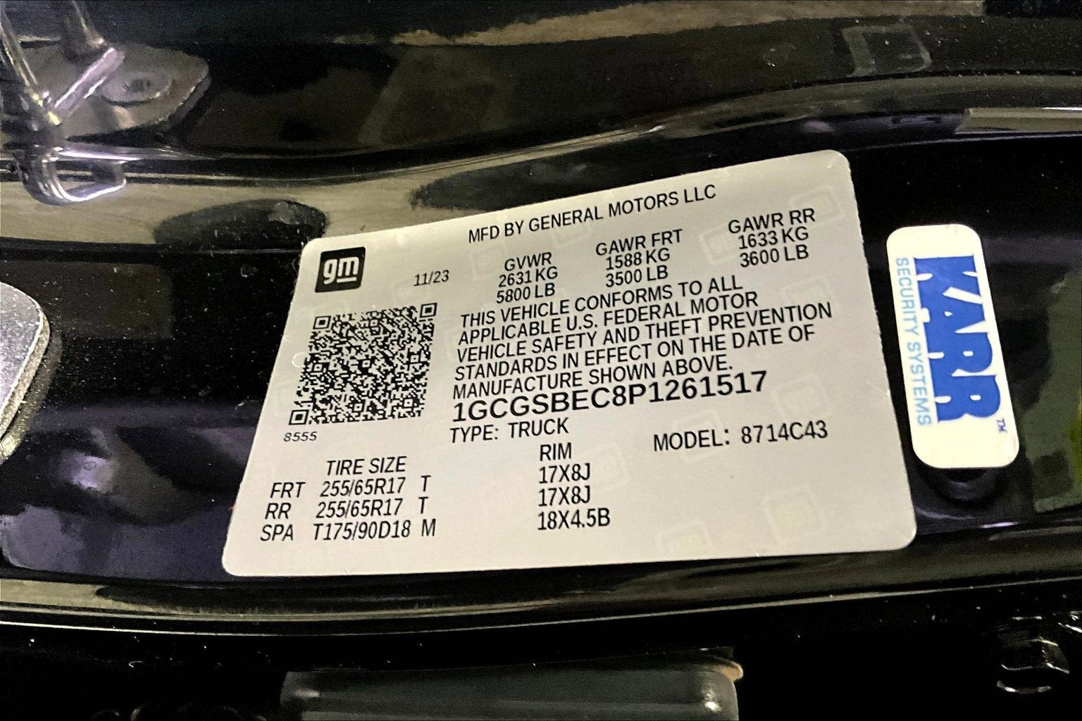 2023 Chevrolet Colorado 2WD Work Truck