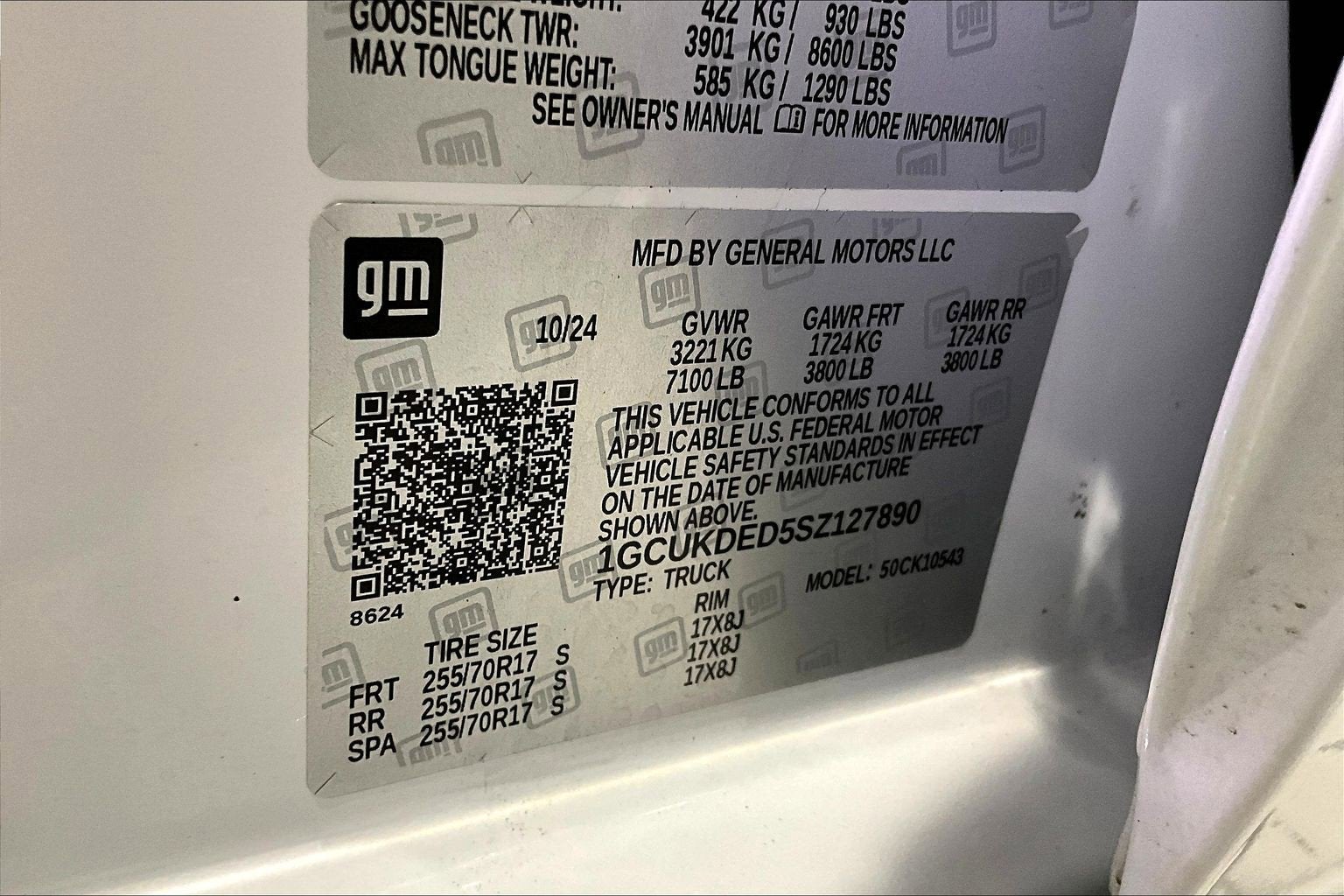 2025 Chevrolet Silverado 1500 LT