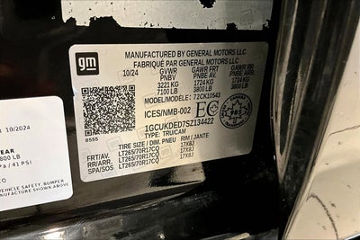 2025 Chevrolet Silverado 1500 LT