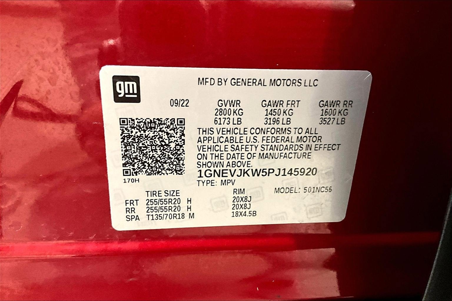 2023 Chevrolet Traverse RS