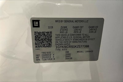 2019 Cadillac XT5 Luxury FWD