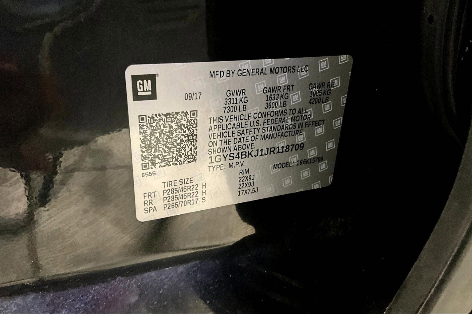 2018 Cadillac Escalade Luxury