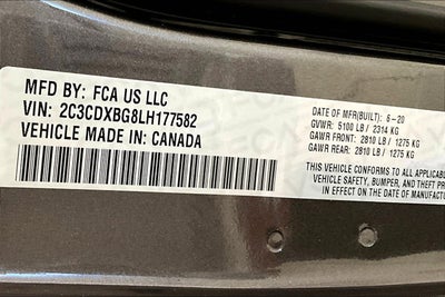 2020 Dodge Charger SXT