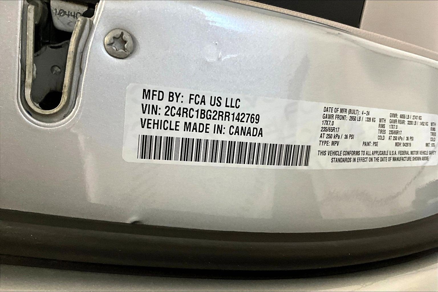 2024 Chrysler Pacifica Touring L