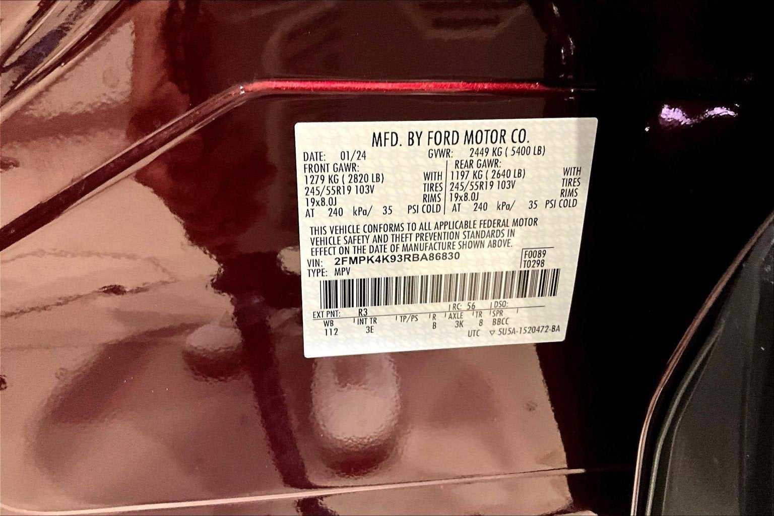 2024 Ford Edge Titanium