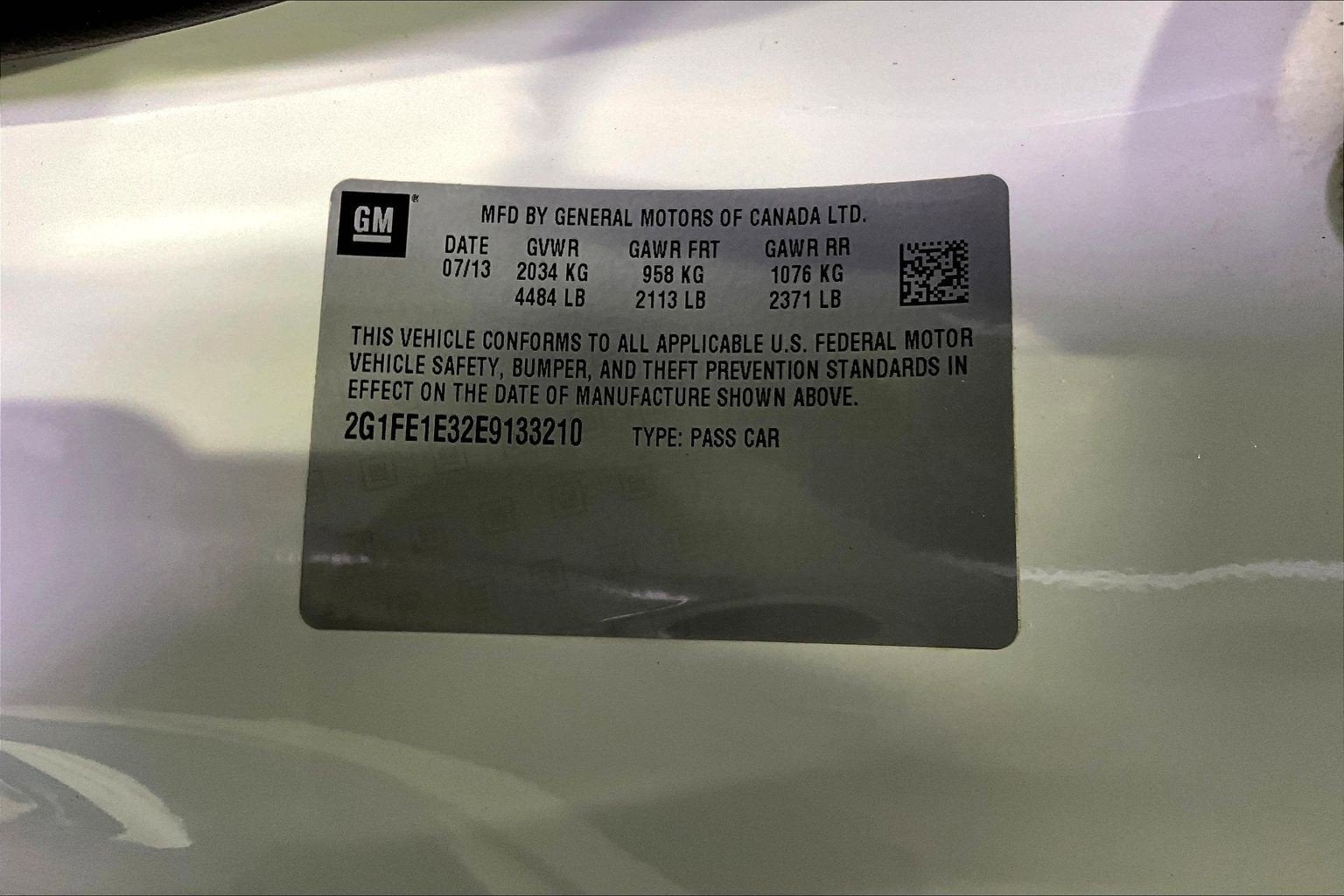 2014 Chevrolet Camaro LS