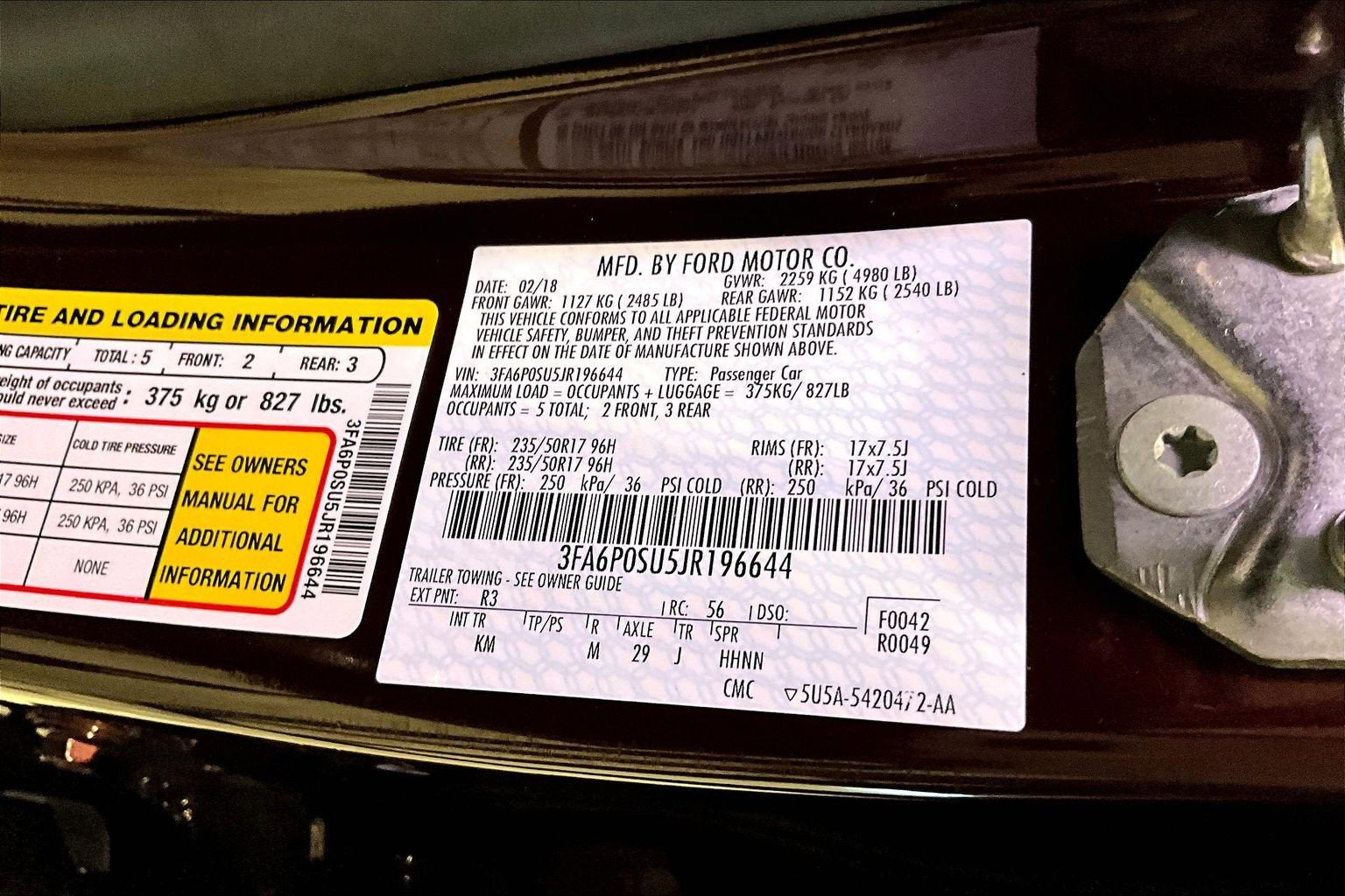 2018 Ford Fusion Energi Titanium