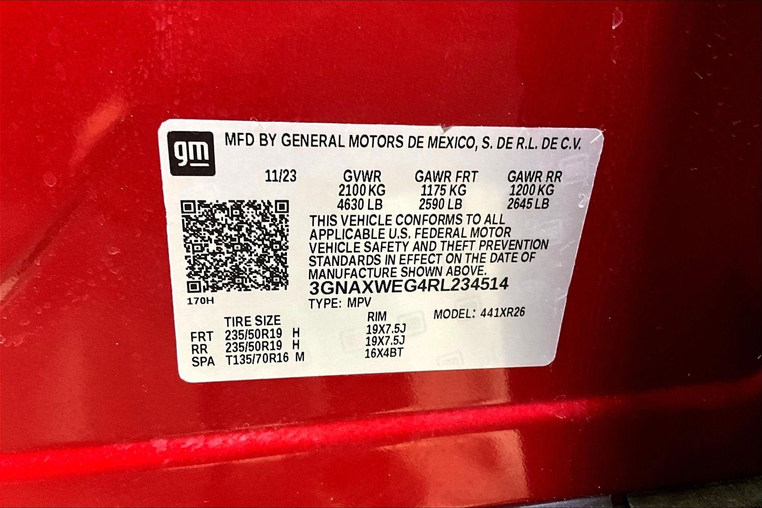 2024 Chevrolet Equinox RS