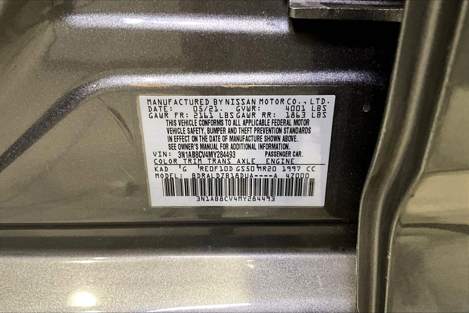 2021 Nissan Sentra SV