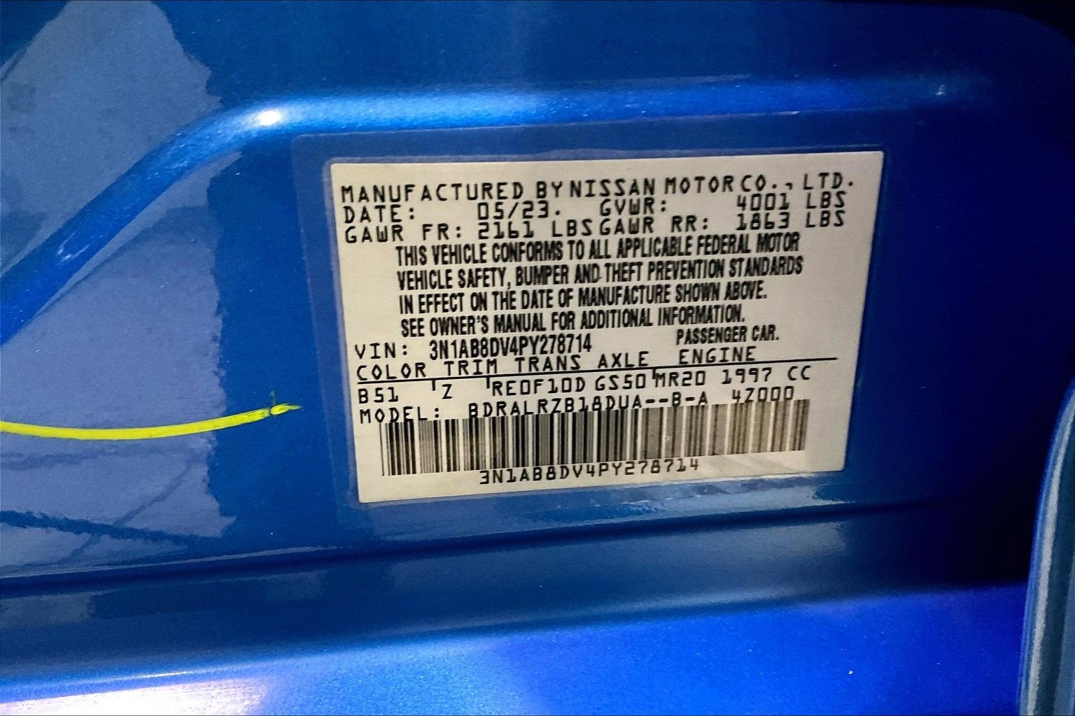 2023 Nissan Sentra SR