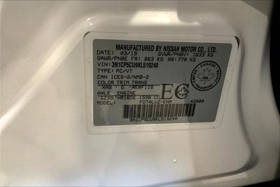 2019 Nissan Kicks SR