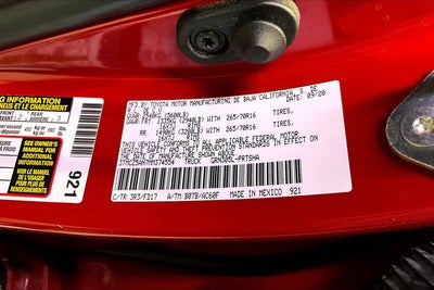 2021 Toyota Tacoma 4WD TRD Off Road