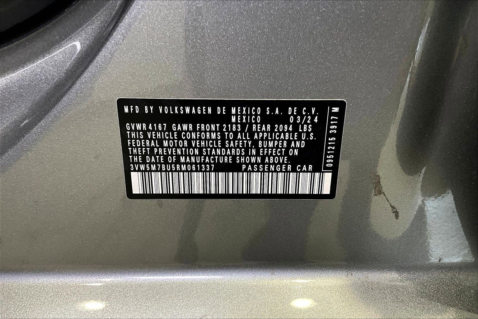 2024 Volkswagen Jetta S