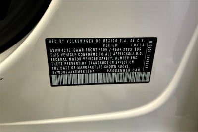 2014 Volkswagen Jetta SE