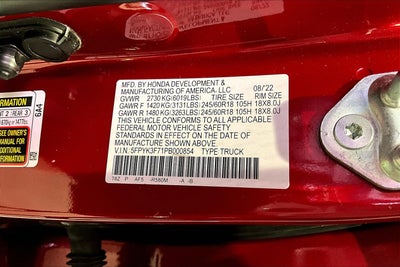 2023 Honda Ridgeline RTL-E