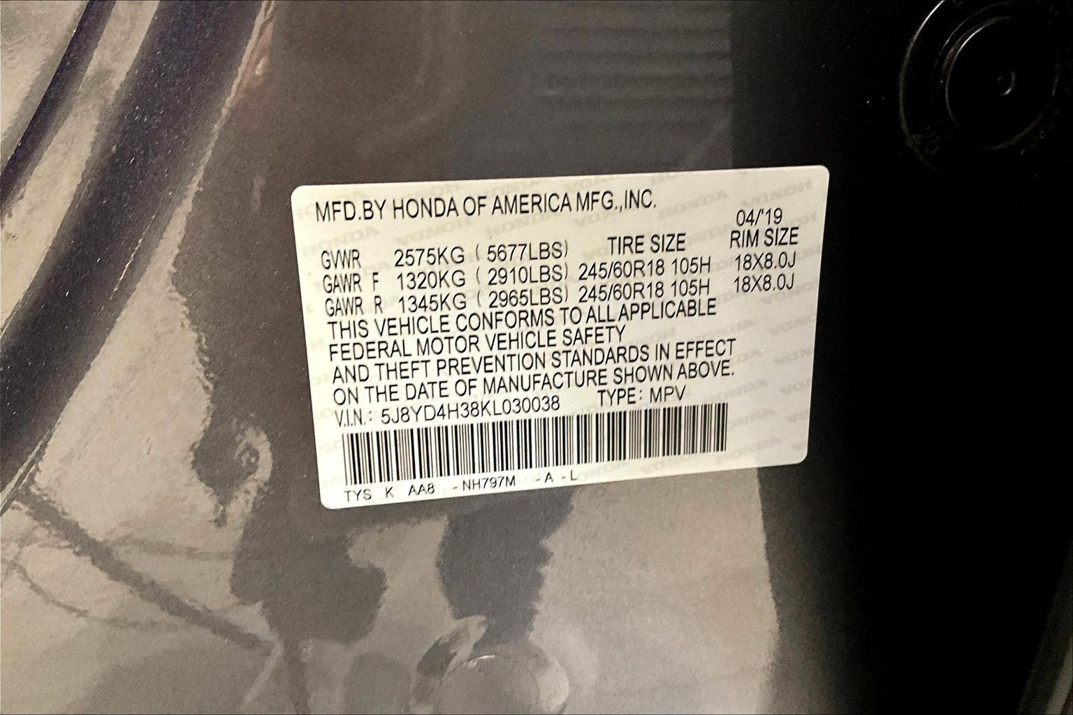 2019 Acura MDX SH-AWD