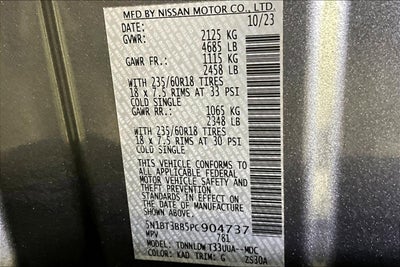 2023 Nissan Rogue SV