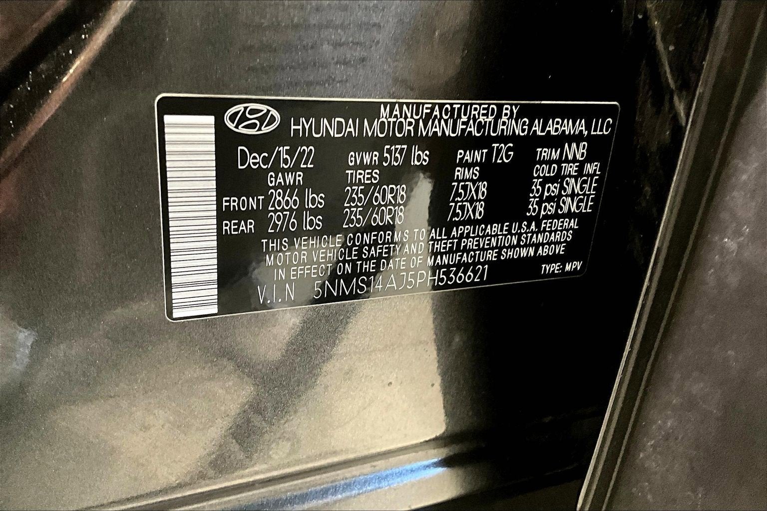 2023 Hyundai Santa Fe SE