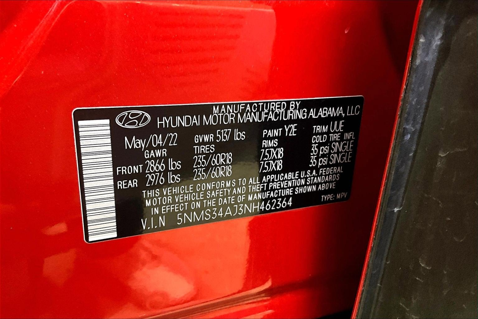 2022 Hyundai Santa Fe SEL