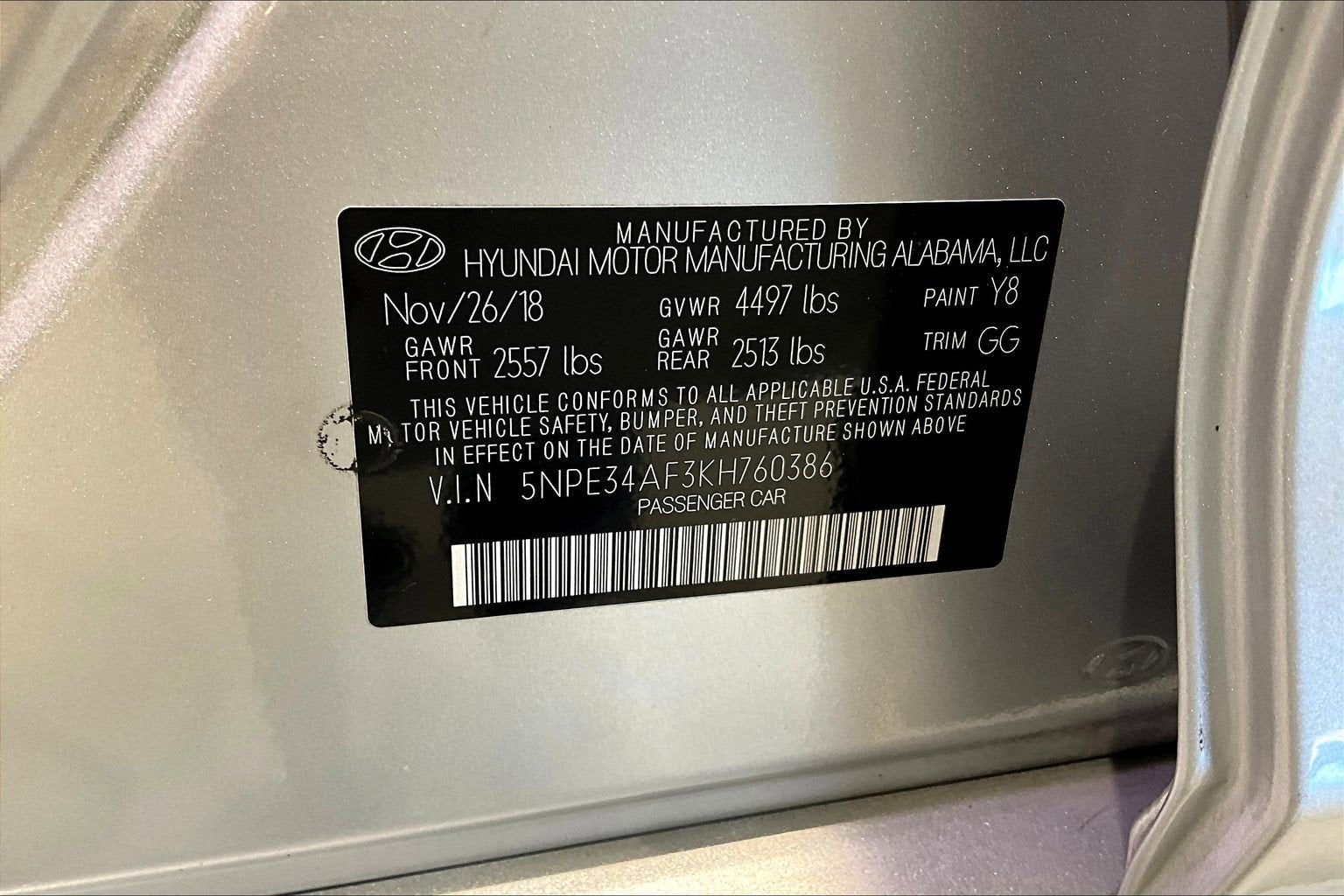 2019 Hyundai Sonata Limited