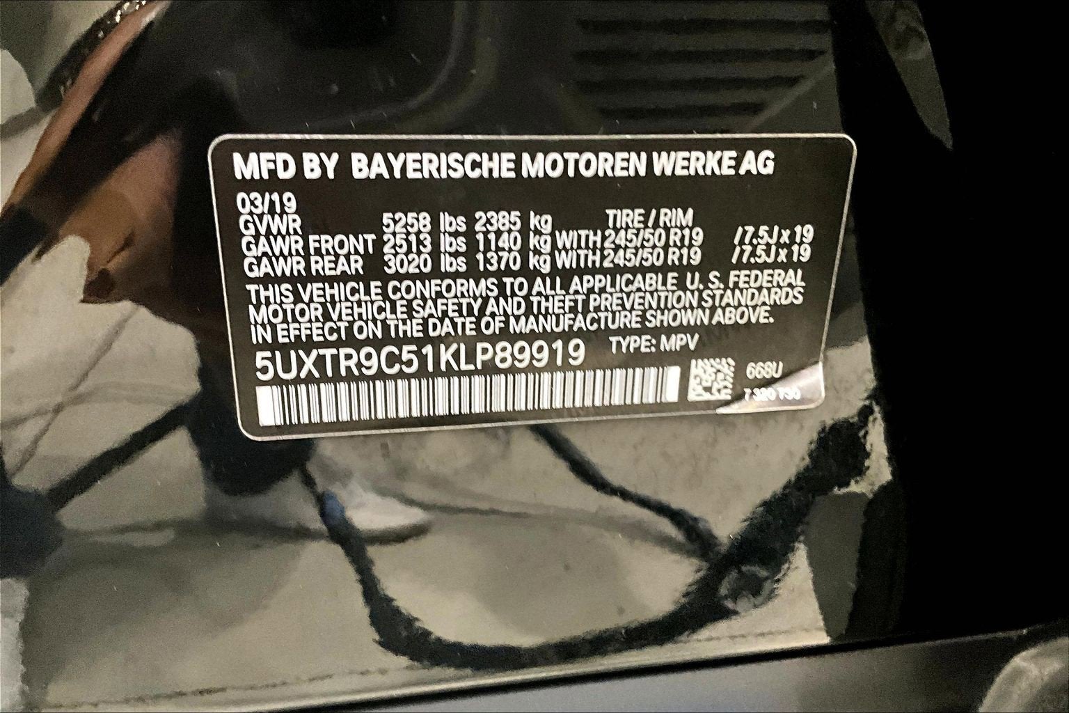 2019 BMW X3 xDrive30i