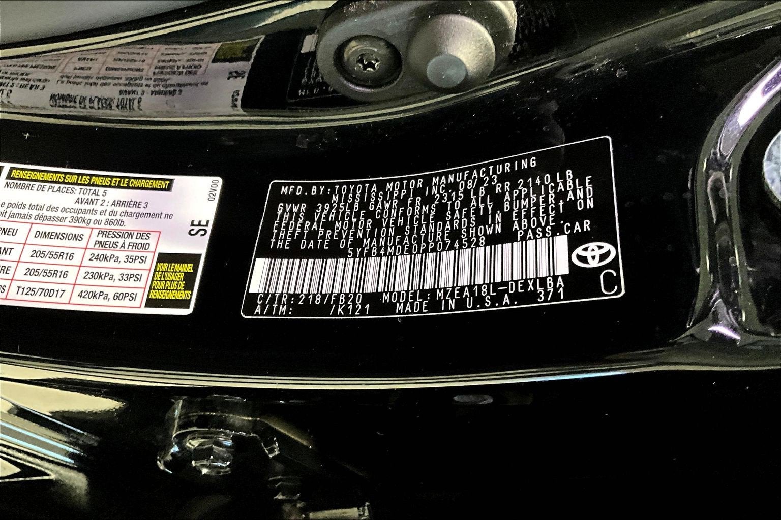 2023 Toyota Corolla LE