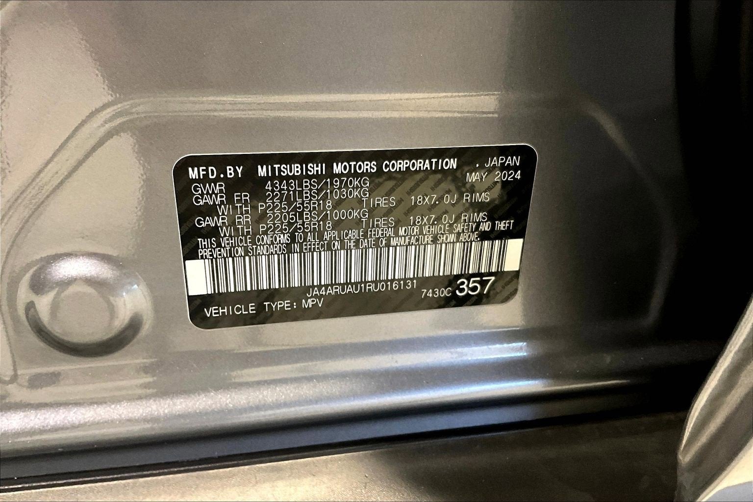 2024 Mitsubishi Outlander Sport SE