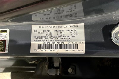 2024 Mazda Mazda3 Hatchback 2.5 S Carbon Edition