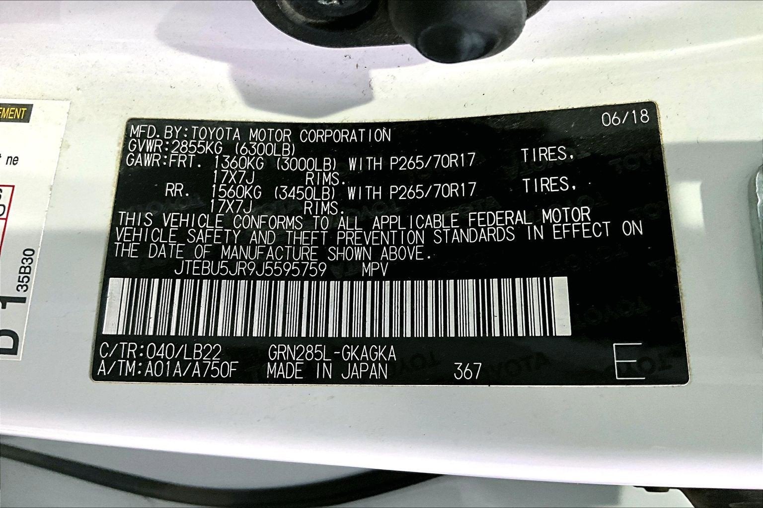 2018 Toyota 4Runner SR5