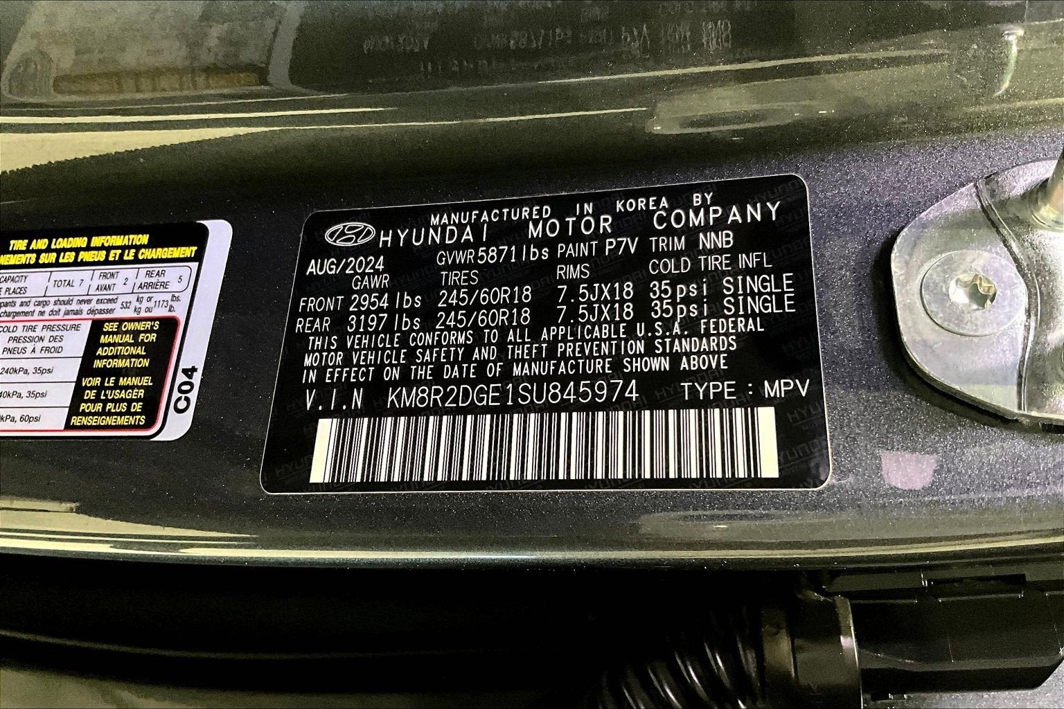 2025 Hyundai Palisade SEL