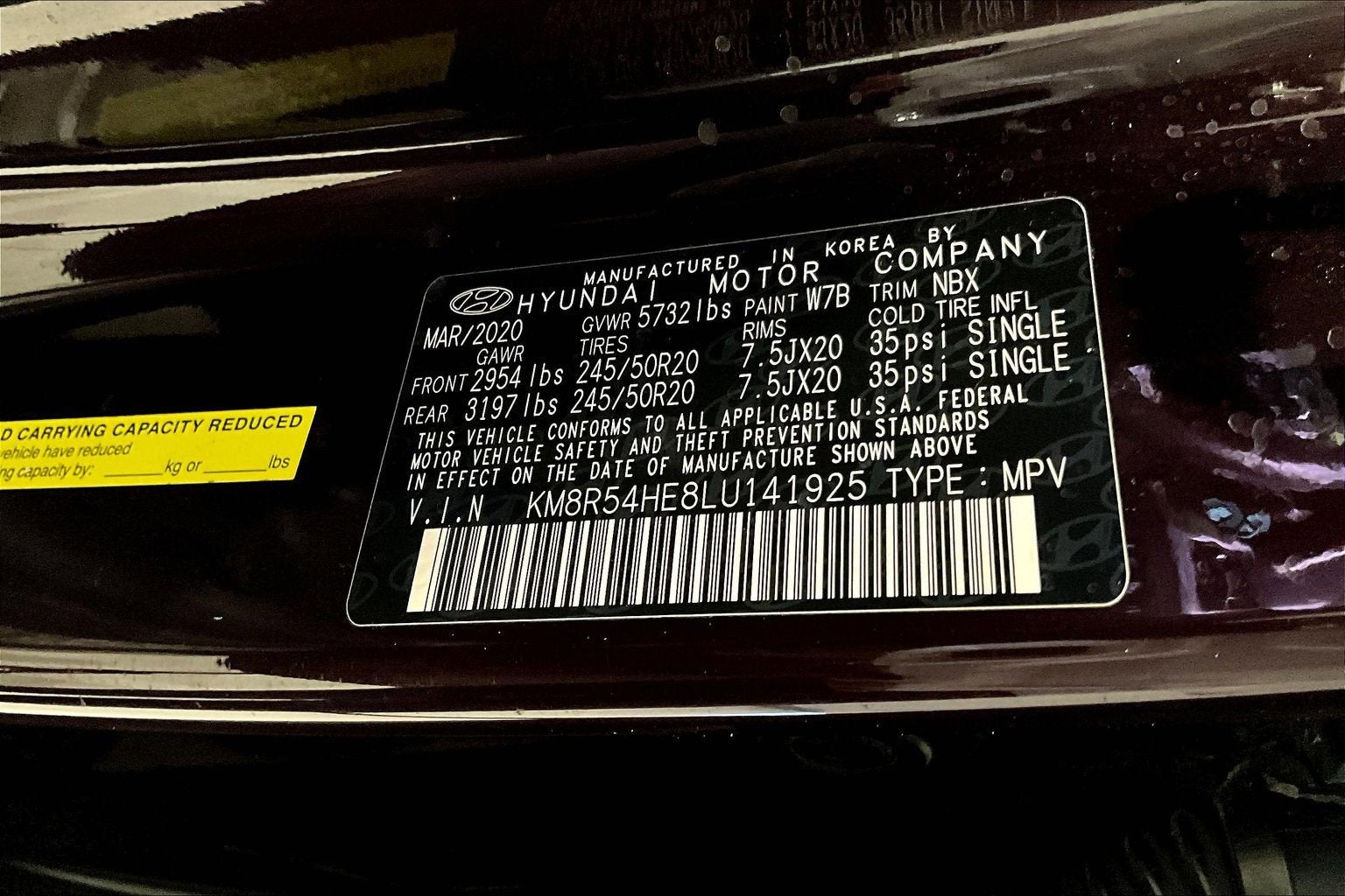 2020 Hyundai Palisade Limited