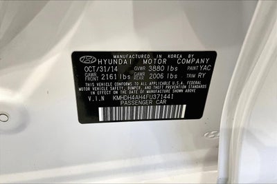 2015 Hyundai Elantra Sport